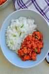 Beef, mince, frozen, stewed