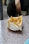 Bread, white, 'with added fibre', toasted