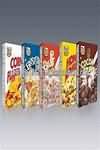 Breakfast cereal, cornflakes, frosted, fortified