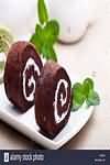 Cake, Swiss rolls, chocolate covered and filled, retail