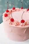 Cake, cherry, homemade