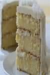 Cake, coconut, homemade