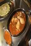 Chicken chasseur, homemade, weighed with bone