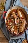Chicken chasseur, homemade