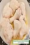 Chicken fricassee, homemade