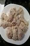 Chicken pieces, coated, takeaway