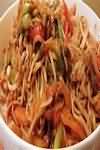 Chow mein, chicken, takeaway