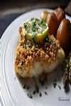 Cod, flesh only, grilled