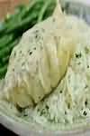 Cod, flesh only, poached in milk, butter and salt added