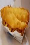 Cod, in batter, fried in dripping, takeaway