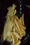 Cod, in batter, fried, takeaway