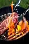 Coley, flesh only, grilled