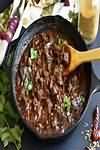 Curry, beef, homemade