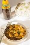 Curry, beef, reduced fat, homemade