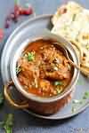 Curry, chicken vindaloo, homemade