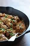 Curry, lamb, made with cook-in sauce