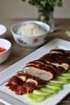 Duck, crispy, chinese style, meat and skin