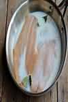 Haddock, flesh only, smoked, poached, fillets weighed with bones and skin