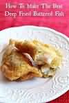 Haddock, in batter, fried in blended oil