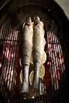 Halibut, grilled, weighed with bones and skin