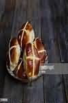 Hot cross buns, homemade