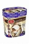 Ice cream with cone, non-dairy, vanilla
