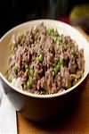 Kheema, beef, homemade