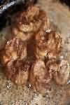 Kidney, lamb, fried in corn oil