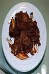 Kidney, pig, fried