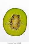 Kiwi fruit, flesh and seeds