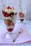 Knickerbocker glory, homemade