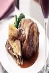 Lamb, leg chops, grilled, lean and fat, weighed with bone