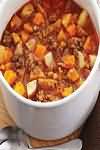 Lamb, stewing, pressure cooked, lean and fat
