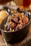 Lamb, stewing, stewed, lean and fat