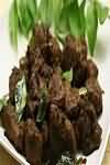 Liver, lamb, fried in corn oil