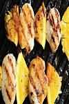 Mullet, Red, flesh only, grilled