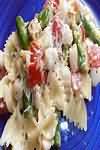 Pasta, white, dried, boiled in unsalted water