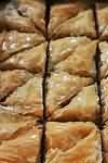 Pastries, Greek, baklava, retail