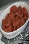 Pears, average, stewed with sugar