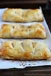 Pie, fruit, wholemeal, with pie filling, homemade