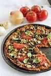 Pizza base, raw