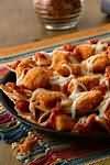 Pizza, chicken topped, retail