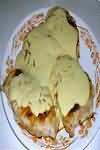 Pork chops in mustard and cream, homemade