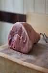 Pork, leg joint, roast, lean and fat