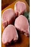 Pork, steaks, raw, lean