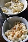 Rice, white, pudding, raw