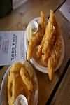 Roe, cod, hard, coated in batter, fried