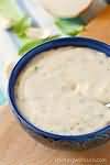 Sauce, traditional cook in, white sauce based