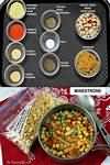 Soup, instant, dried, as served