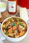 Soup, minestrone, homemade